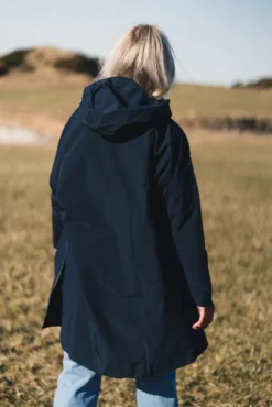 Aalesund Poncho Dark Navy