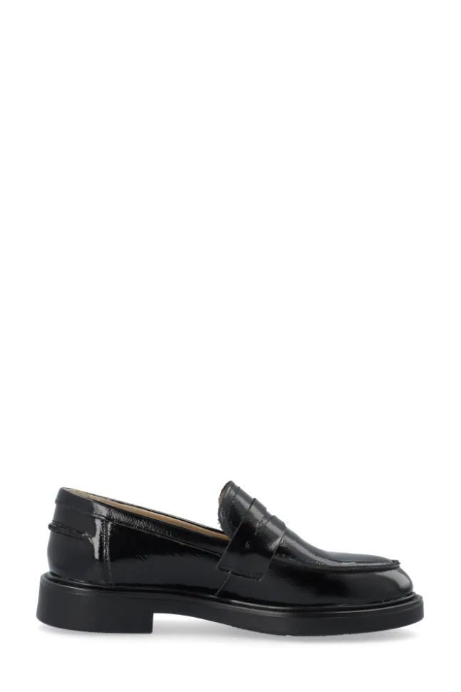 Adda Penny Loafer Nappa Lak Black
