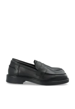 Adda Penny Loafer Smooth Leather Black