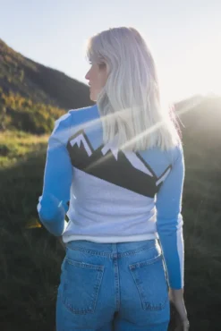 Afterski Sweater Mid Blue