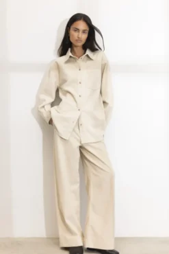 Alex Cord Shirt Greige