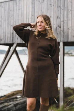 Alfreda East Dress Slate Black