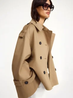 Alisandra Trench Jacket Fosil