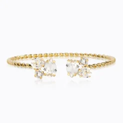 Alisia Bracelet Gold Crystal