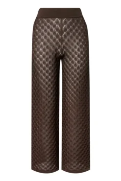 Alissa Knitted Pants Chocolate