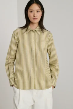 Alphee Shirt Bronze/Ecru