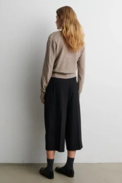 Amala Knit Cardigan Mid Brown Melange
