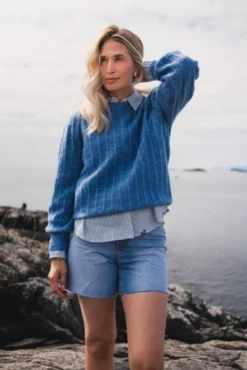 Amalie Puff Pullover Quiet Harbor