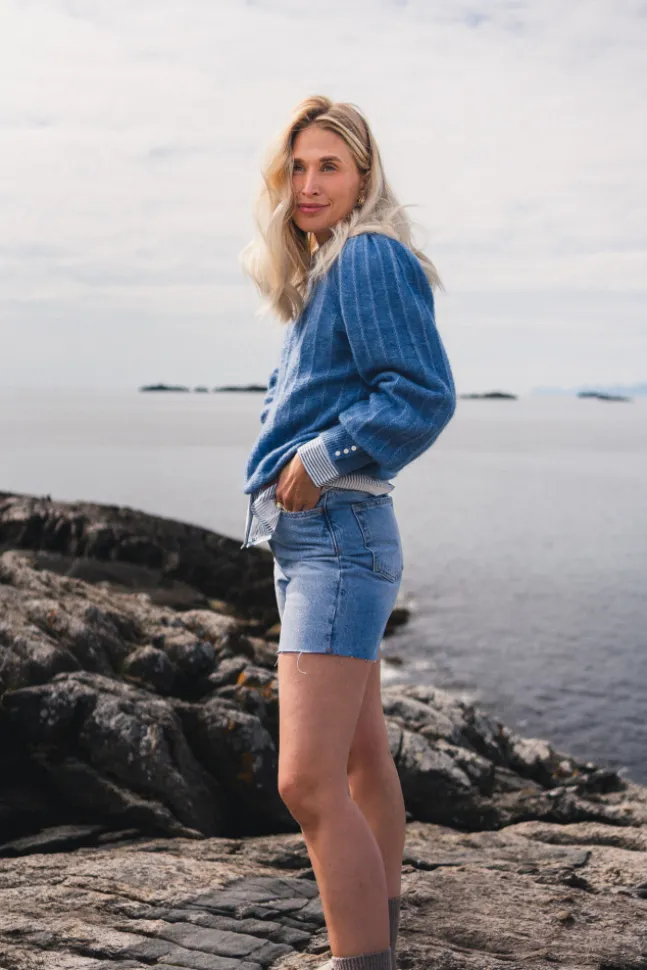 Amalie Puff Pullover Quiet Harbor