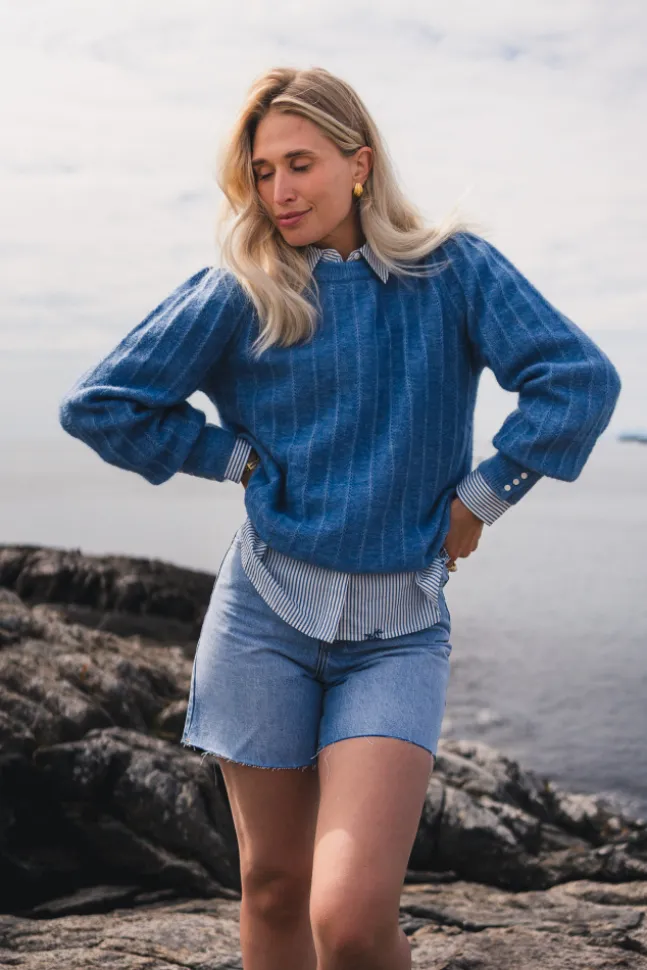 Amalie Puff Pullover Quiet Harbor
