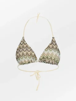 Amber Bel Bikini Top Beetle Green