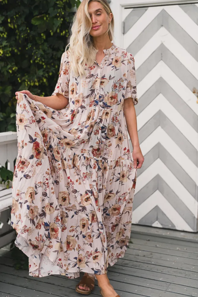 Ambrosia Long Floral Grace