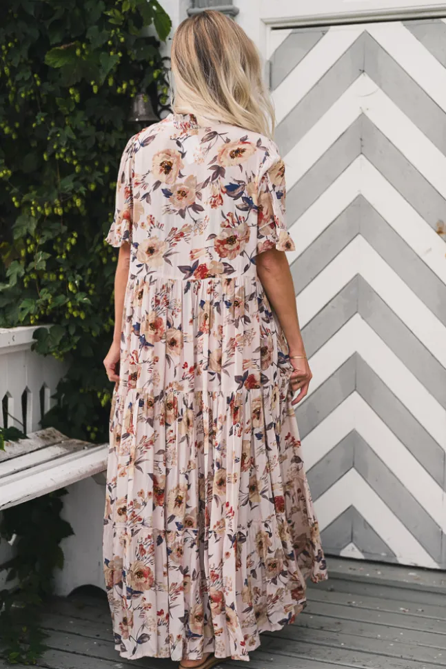 Ambrosia Long Floral Grace