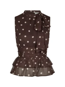 Ansol Big Dot Top Brown