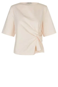 Arkai Drape Tee Eggnog