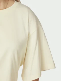 Asha Boxy Tee Butter Yellow