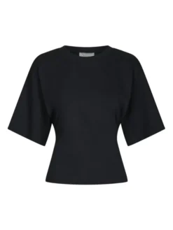 Asha Boxy Tee Navy