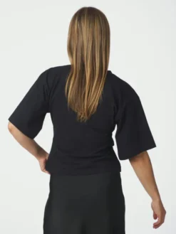 Asha Boxy Tee Navy