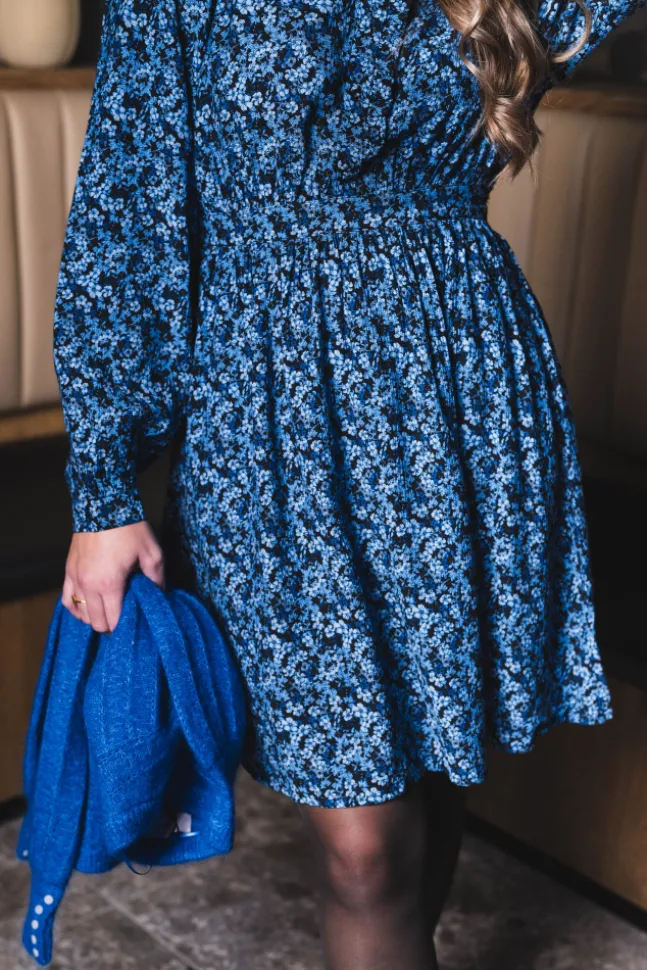 Astrid Dress Blue Iolite Flower