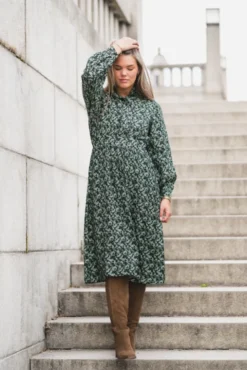 Astrid Midi Dress Eden Flower