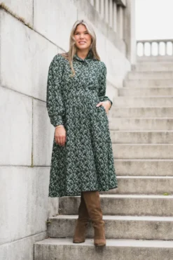 Astrid Midi Dress Eden Flower