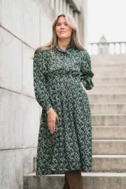 Astrid Midi Dress Eden Flower