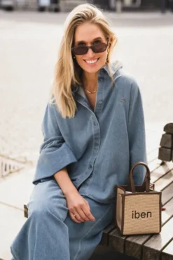 Atari Denim Shirt Chambray Blue