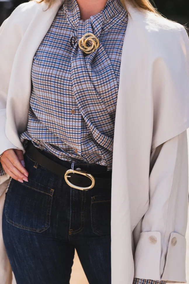 Atari Oversized Trenchcoat Dove White