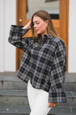 Atari Shirt Black Check