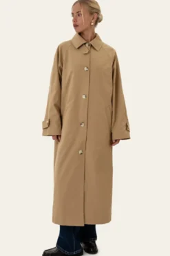 Avaic Trenchcoat Dark Beige