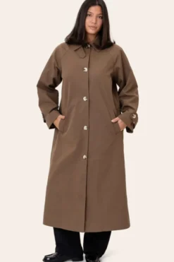 Avaic Trenchcoat Dark Brown