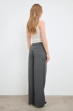 Ava Trouser Dark Grey
