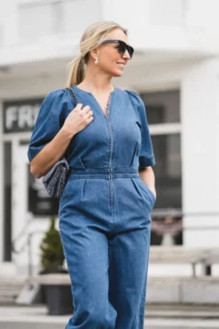Ballariz Jumpsuit Blue Denim