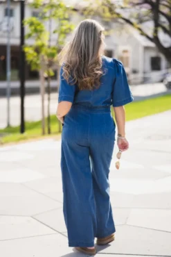 Ballariz Jumpsuit Blue Denim