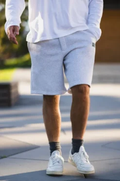Baptown Shorts Heather Grey