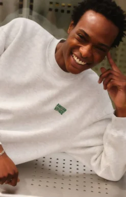 Baptown Sweater Heather Grey