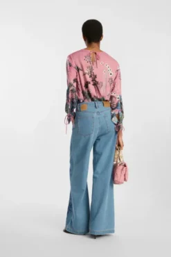 Basilia Blouse Print Berry