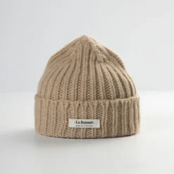 Beanie Logo Sand