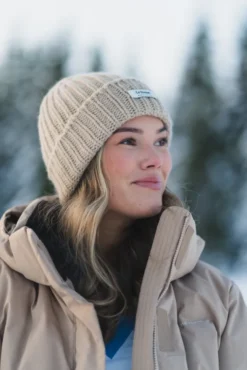 Beanie Logo Sand