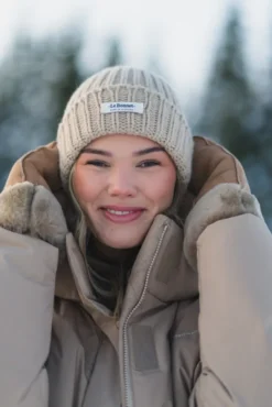 Beanie Logo Sand