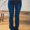 Becca Mid Rise Bootcut Flap Muddy Waters