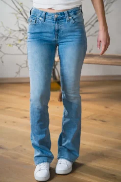 Becca Mid Rise Bootcut Flap Peak Spot