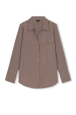 Beck Hickory Indigo Stripe