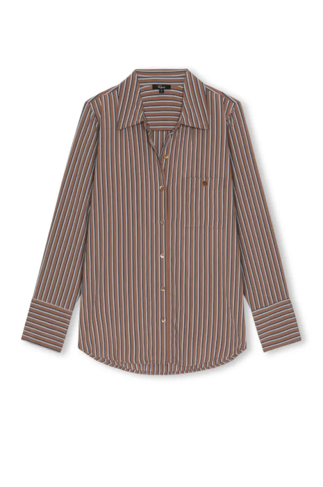 Beck Hickory Indigo Stripe