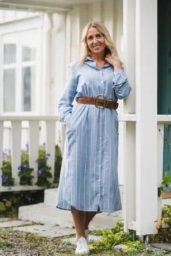 Bella Dress Blue Yonder