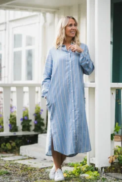 Bella Dress Blue Yonder