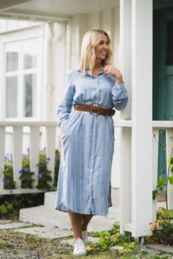 Bella Dress Blue Yonder