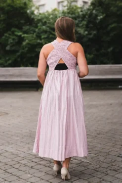Bella Dress Lolly Stripe