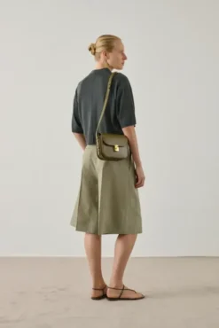 Bellissima Mini Bag Khaki Gold