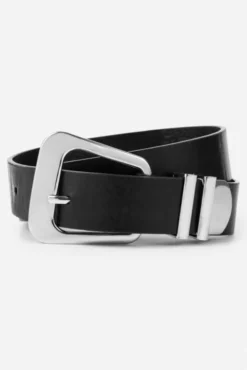 Bennett Belt Black Silver